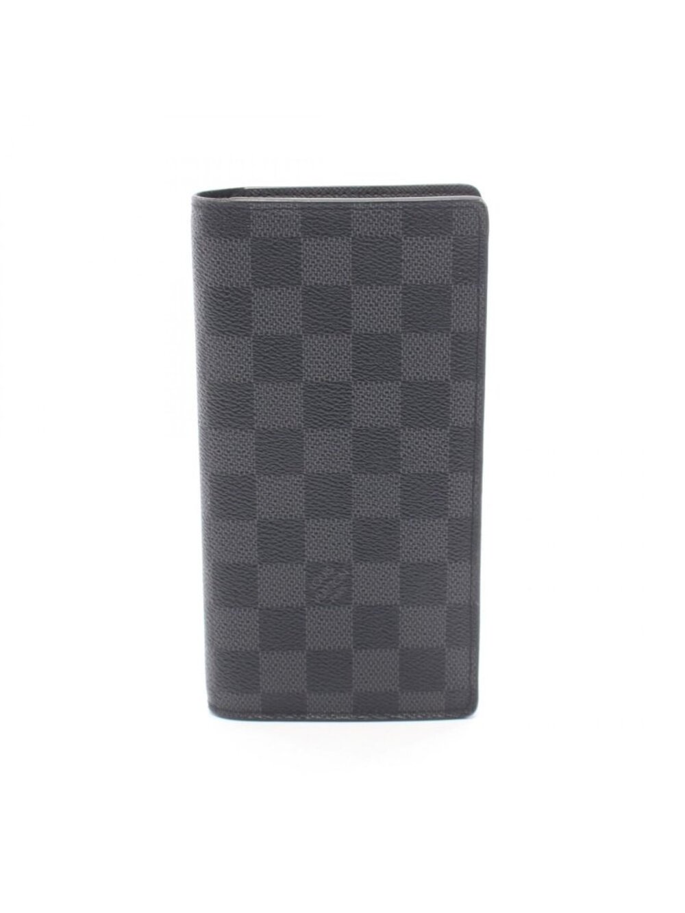 Louis Vuitton Bifold Wallet Portefeuille Brazza Damier Graphite Canvas